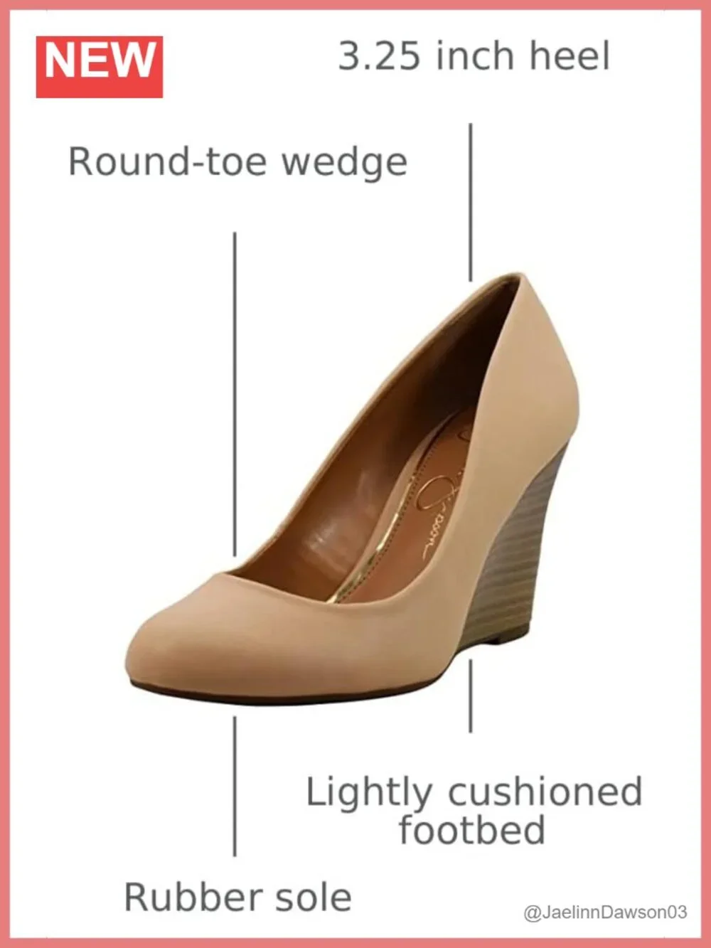 Women's Slip On Wedge Heel Shoes Memory Foam Comfort